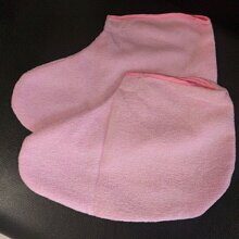 Носочки для парафинотерапии розовые тонкие